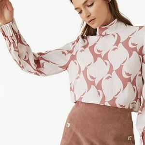 REISS Adina Blouse Size 4 *NWOT*